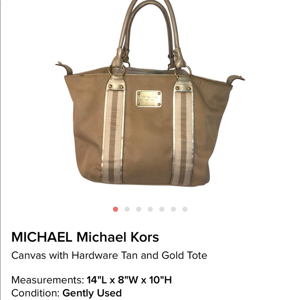 Authentic Micheal Kors tote bag